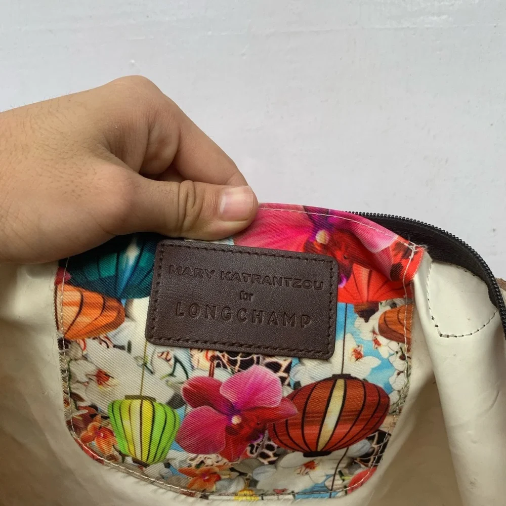 Mary katrantzou Longchamp le pliage tote bag limited edition - Picture 11 of 11